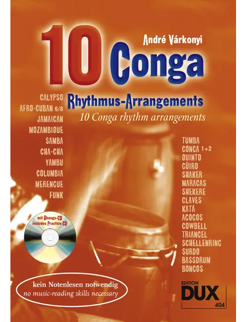 10 Conga Rhythmus-Arrangements